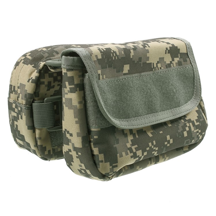 MOLLE Bike Bicycle Front Tube Bag Double-faced Shoulder Bag - Digital Desert-4