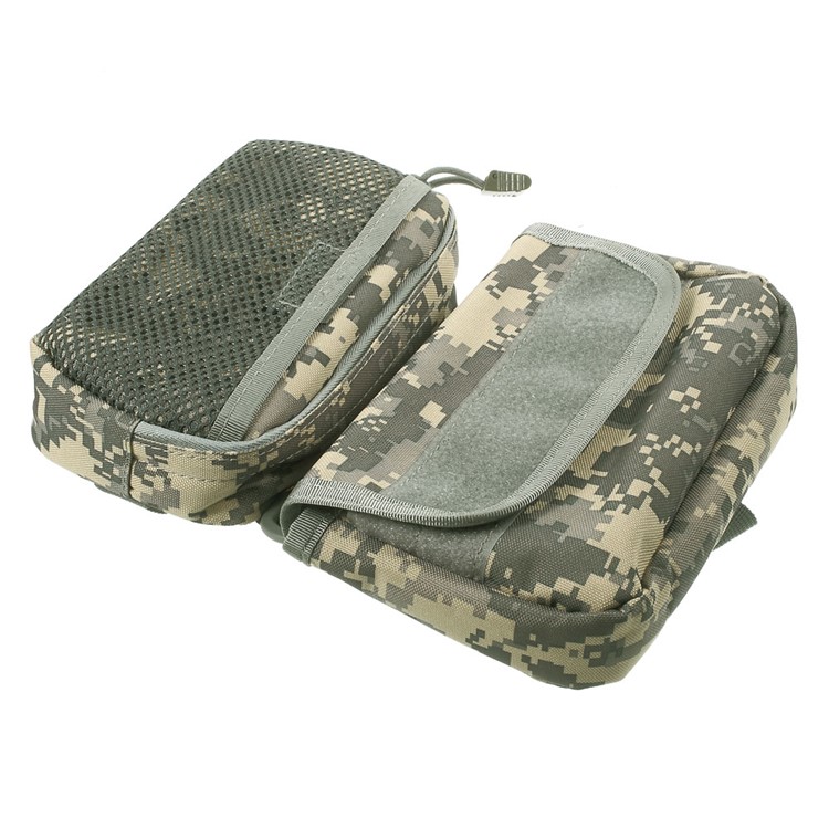 MOLLE Bike Bicycle Front Tube Bag Double-faced Shoulder Bag - Digital Desert-5