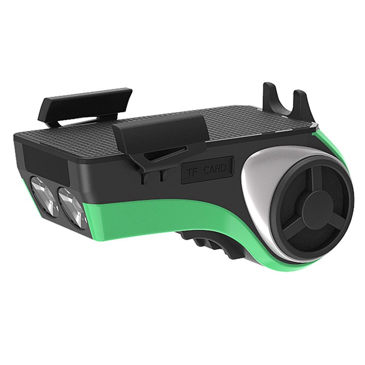 multi-Altoparlante di Bluetooth della bici di funzione con la banca di potenza + Luce della bici + Supporto telefonico-5