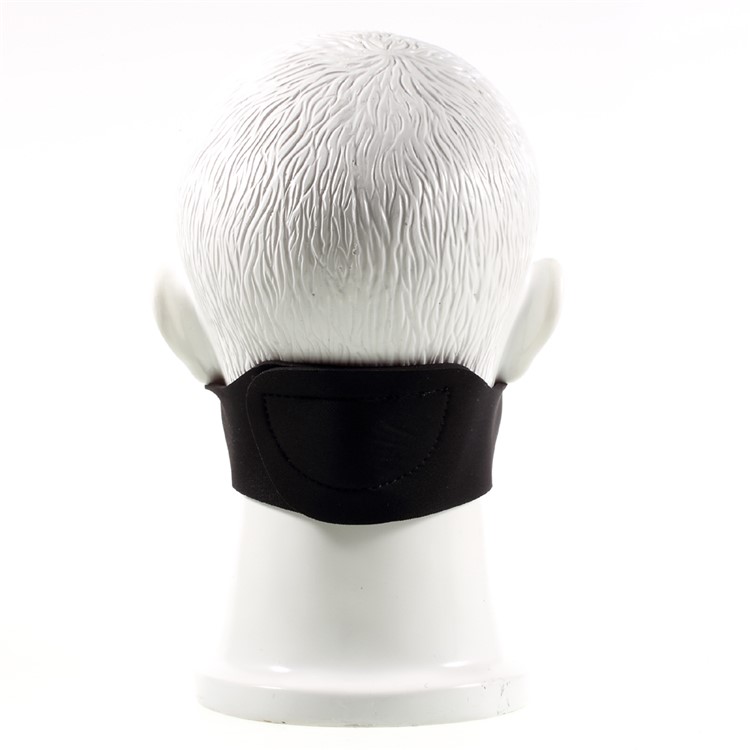 Outdoor Cycling Anti-pollution Anti-dust Mask with Exhale Valve and Activated Carbon Filtration Layer - Black-7