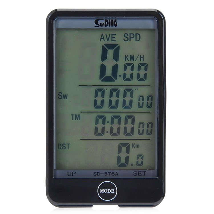 SONDING 576A Odómetro Velocímetro Bicicleta Computador Touch Screen Backlight-2
