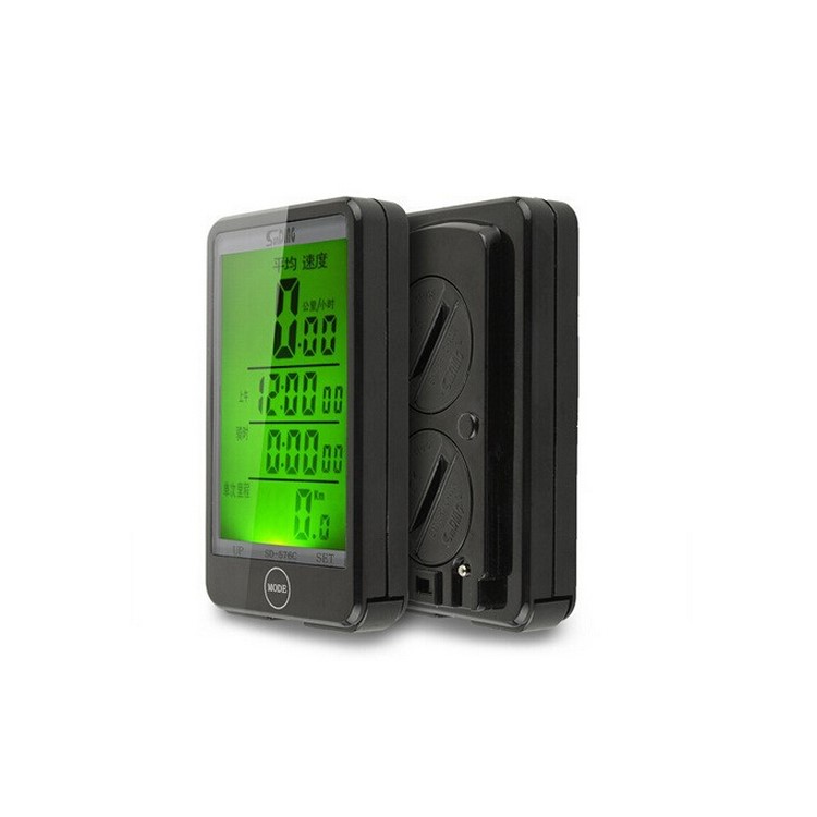 SUNDING 576C 29 Functions Waterproof Wireless Bicycle Computer Speedometer Odometer Stopwatch-3