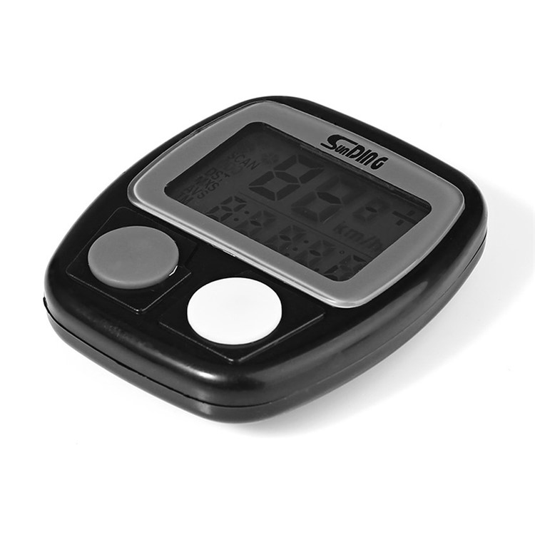 SUNDING SD-536 14 Functions Waterproof Cycling Computer with LCD Display-3