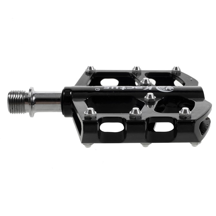 1 Pair of KACTUS Magnesium Alloy CNC MTB Bicycle Pedals with CRMO Steel Axle - Black-3