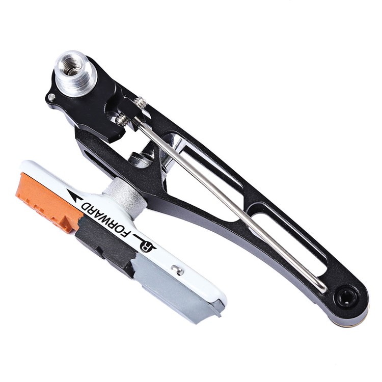 AEST 2 Pair Solid Bicycle Rim Brake Outdoor Cycling Equipment - Black-1