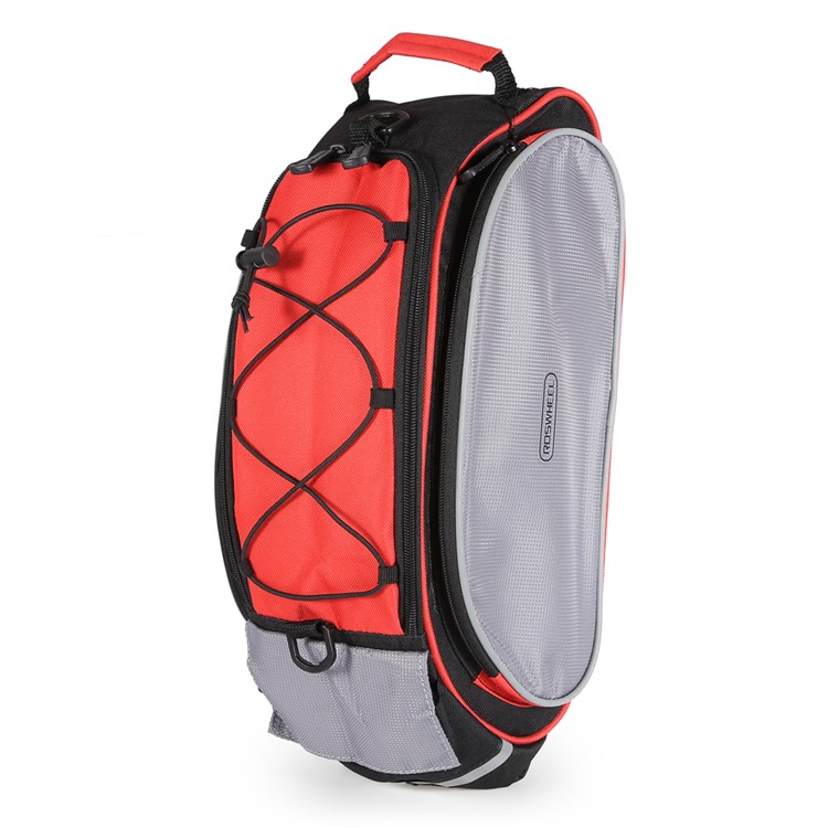 ROSWHEEL D14541 Outdoor 13L Bike Rear Seat Bag Shoulder Bag - Red-5
