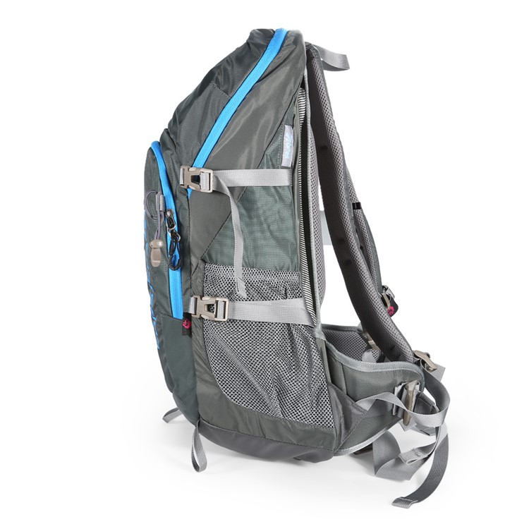 HASKY 9105 Outdoor Hiking 45L Nylon Waterproof Trekking Backpack with Rain Cover - Grey-4