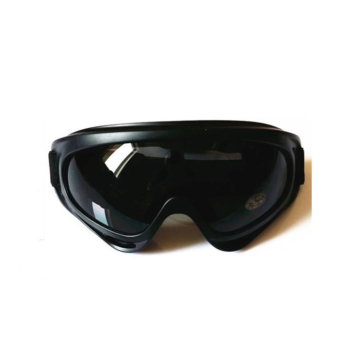 UV Protection Windproof Outdoor Sports Ski Glasses CS Army Tactical Military Goggle - Black-1