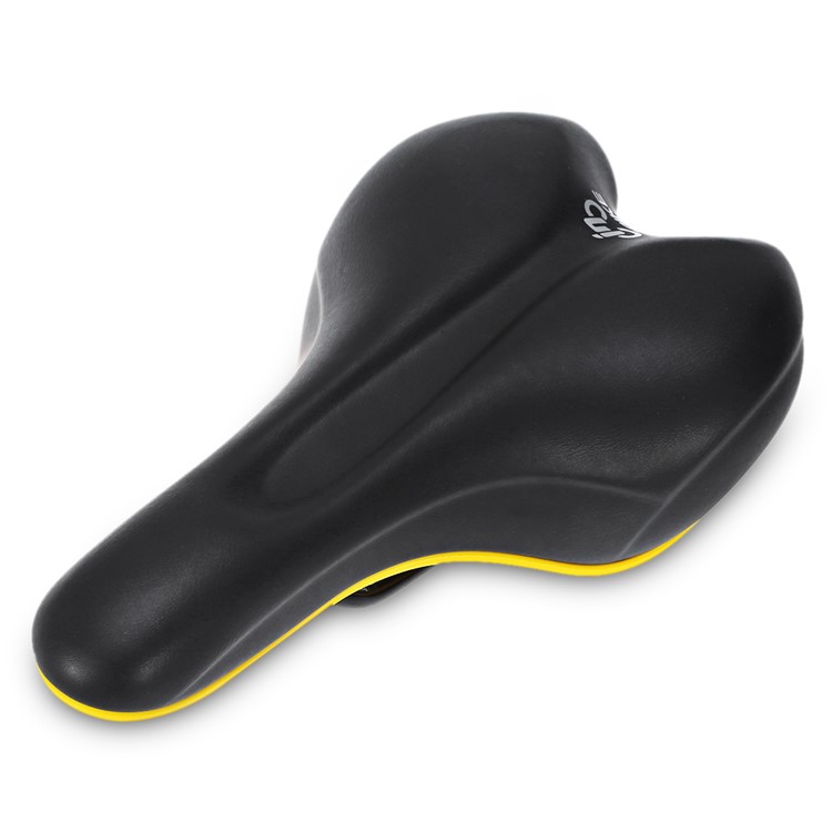 INBIKE Retro Style Mountain Bike Saddle Bicycle Back Seat with Ergonomic EVA Cushion - Black-1