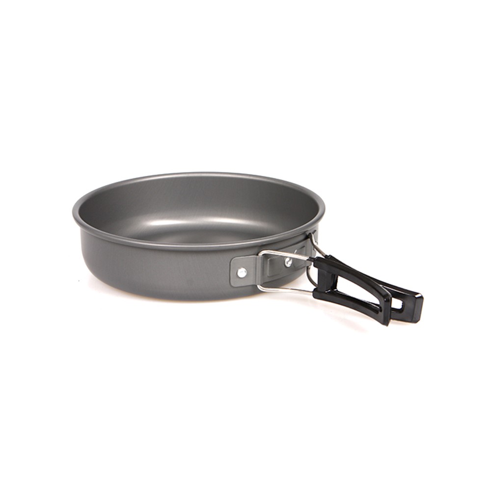 HALIN Outdoor Camping Picnic Pot + Pan + Teapot Cookware Set for 2-3 People-8