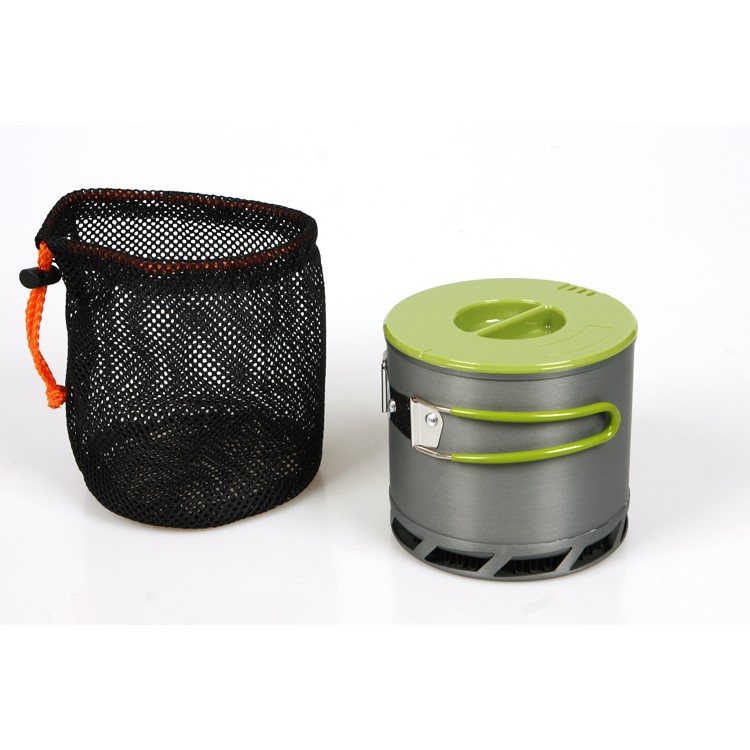 HALIN DS-202 1-2 Person Lightweight Aluminum Cookware Cooking Pan Heat-collecting Ring Pan For Outdoor Activities-2