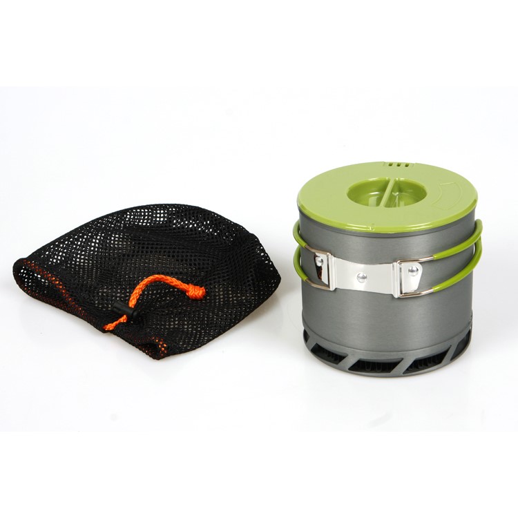 HALIN DS-202 1-2 Person Lightweight Aluminum Cookware Cooking Pan Heat-collecting Ring Pan For Outdoor Activities-3