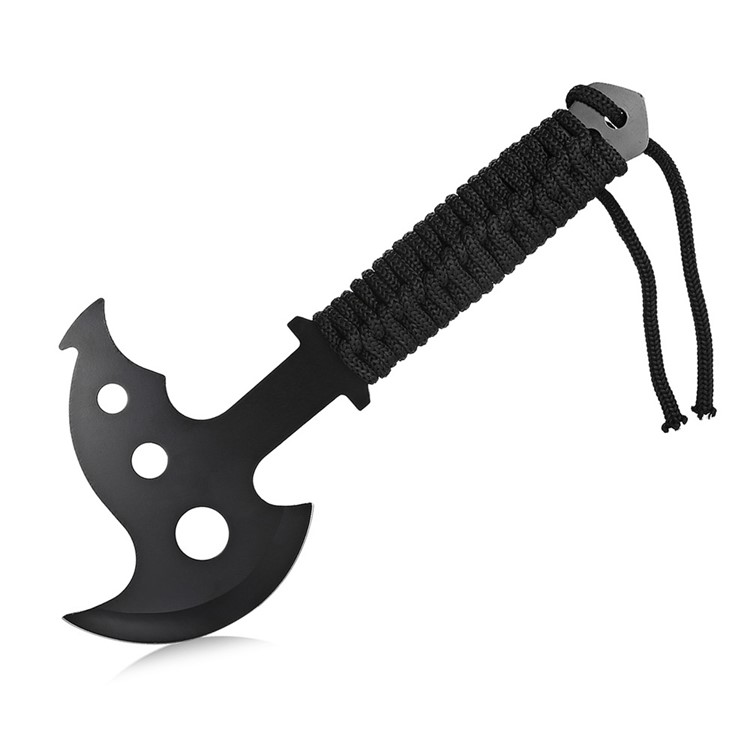 Portable Stainless Steel Axe with Paracord / Sheath-3