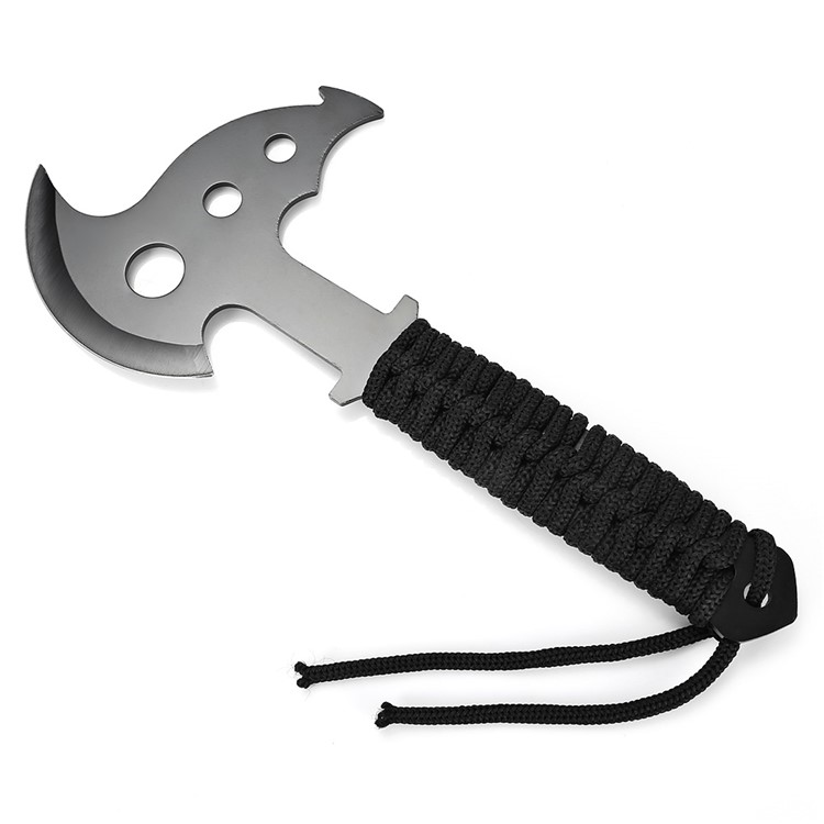 Portable Stainless Steel Axe with Paracord / Sheath-4