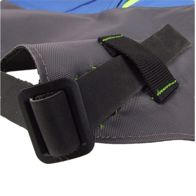 Warm Breathable Waterproof Nylon Snow Legging Gaiters Dual Layer Boot Gaiters - Dark Blue-8