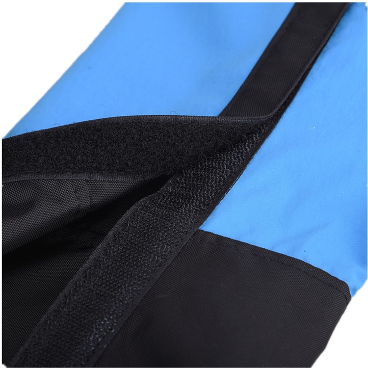 Tear-resistant Outdoor Waterproof Camping Hiking High Leg Gaiters with Velcro for Shoes Size 32-37 - Blue-10