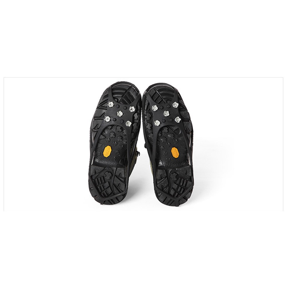 Magic Spike Elastic Rubber Round Five Toothed Crampons Ice Cleats for Outdoor Sports, Walking, Hiking Shoes and Boots-8