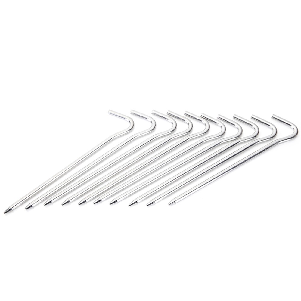 8pcs / Lot AOTU AT6531 Liga De Alumínio Marca Tubo Tipo Ultra Leve Acessórios De Tenda De Acampamento De Unha-2