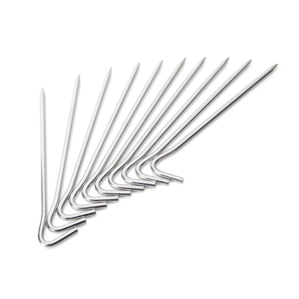8pcs / Lot AOTU AT6531 Liga De Alumínio Marca Tubo Tipo Ultra Leve Acessórios De Tenda De Acampamento De Unha-3