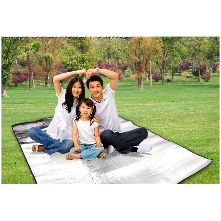 WIND TOUR Outdoor Cushion Waterproof Aluminum Foil Picnic Mat Pad, Size: 200 x 200cm-4