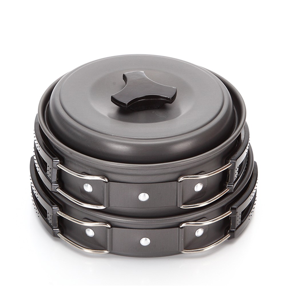 AOTU DS200 Portable Outdoor Camping Picnic Cookware Set for 1-2 People-2