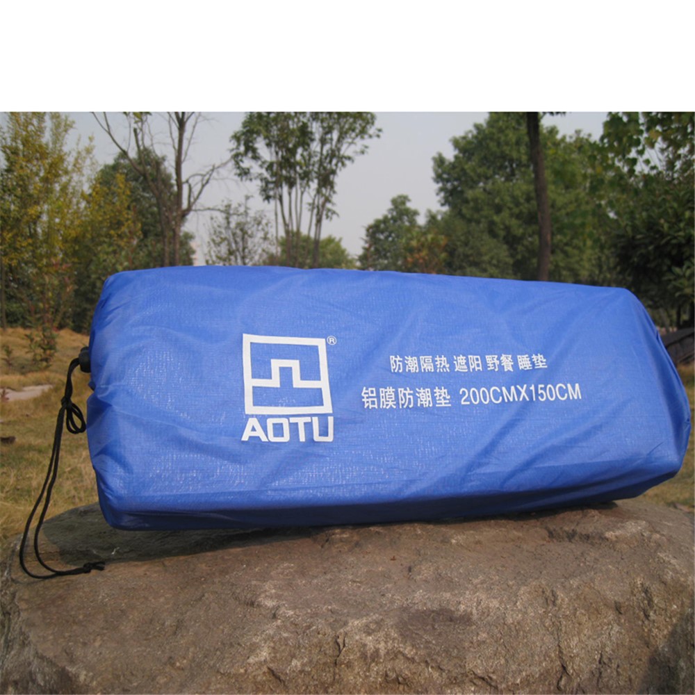 AOTU AT6218 Waterproof Dampproof Mat Pad Double Side Aluminum Film for Camping Picnic, Size: 200 x 150cm-3