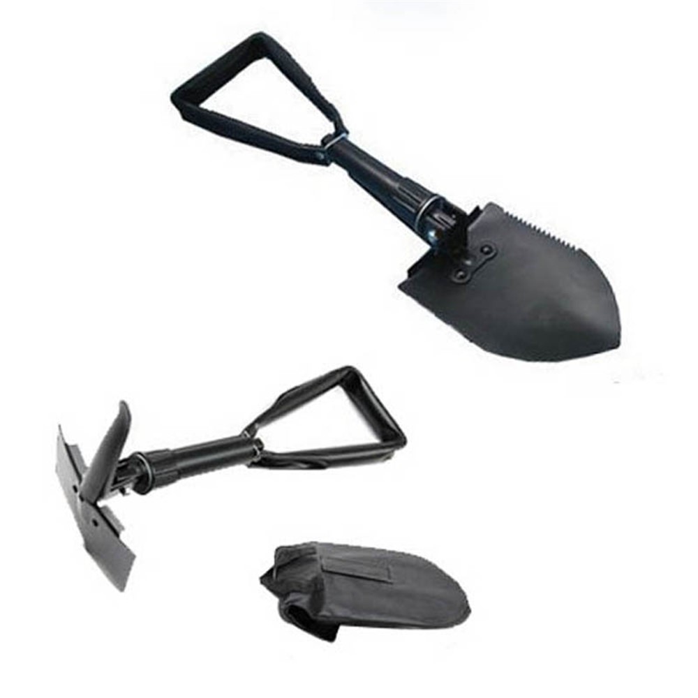 AOTU AT7571 Multi-functional Outdoor Folding Shovel Engineer Shovel for Camping Hiking-2