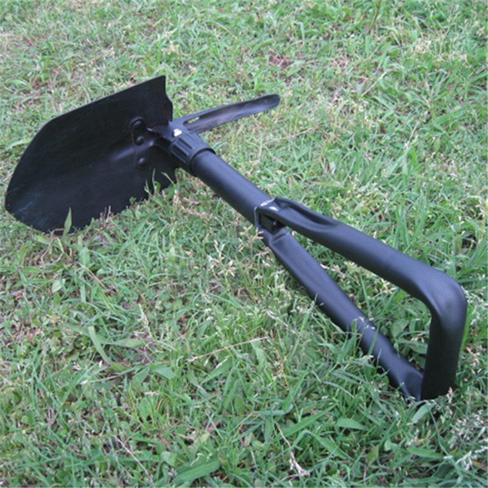 AOTU AT7571 Multi-functional Outdoor Folding Shovel Engineer Shovel for Camping Hiking-3