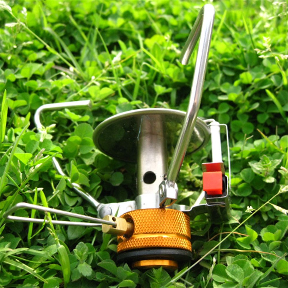 AOTU AT104 Portable Gas Stove Stainless Steel Picnic Furnace Cookware for Outdoor Camping Travel-3