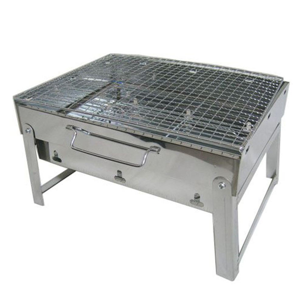 AOTU AT6321 Portable Outdoor Stainless Steel Folding Picnic BBQ Grill Barbecue Stove-2