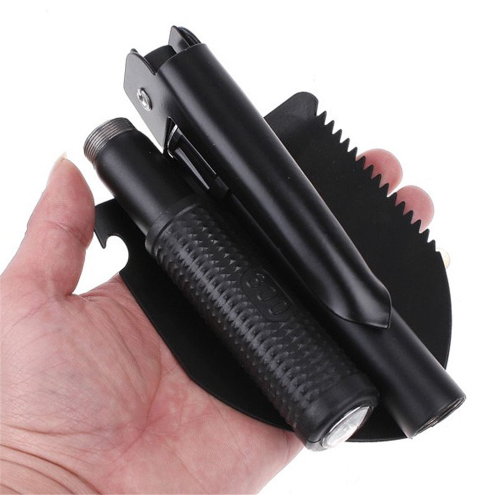 AOTU AT7573 Mini and Portable Multifunctional Outdoor Folding Shovel for Camping Hiking-4