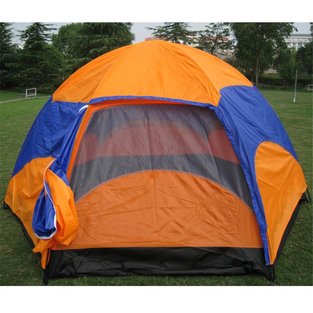 AOTU 8206 Dual-layer Hexangular Waterproof Tent Camping Backpacking Tent-2
