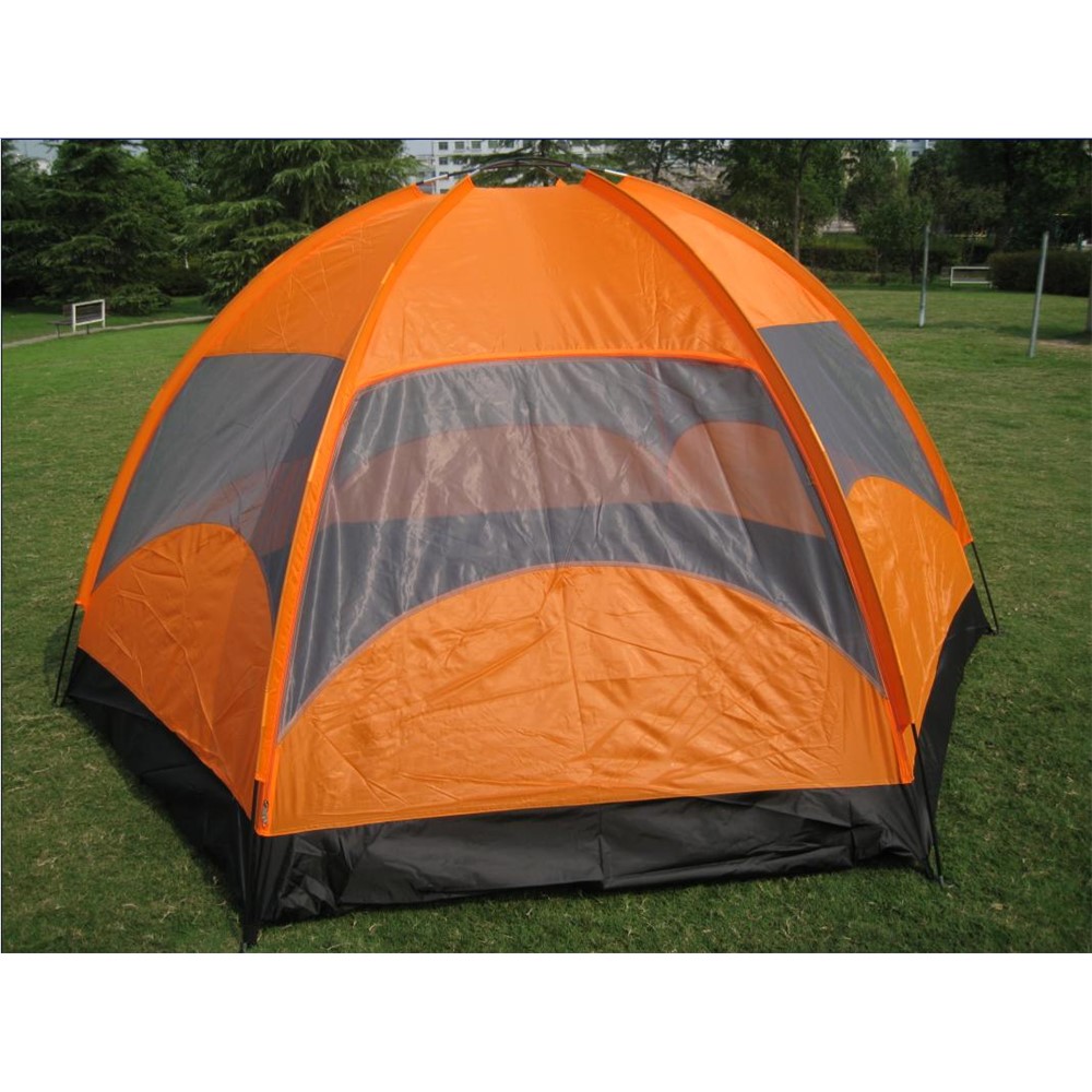 AOTU 8206 Dual-layer Hexangular Waterproof Tent Camping Backpacking Tent-7
