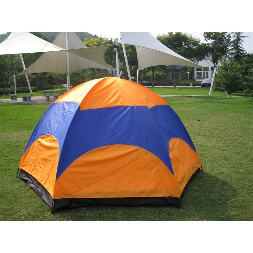 AOTU 8206 Dual-layer Hexangular Waterproof Tent Camping Backpacking Tent-9