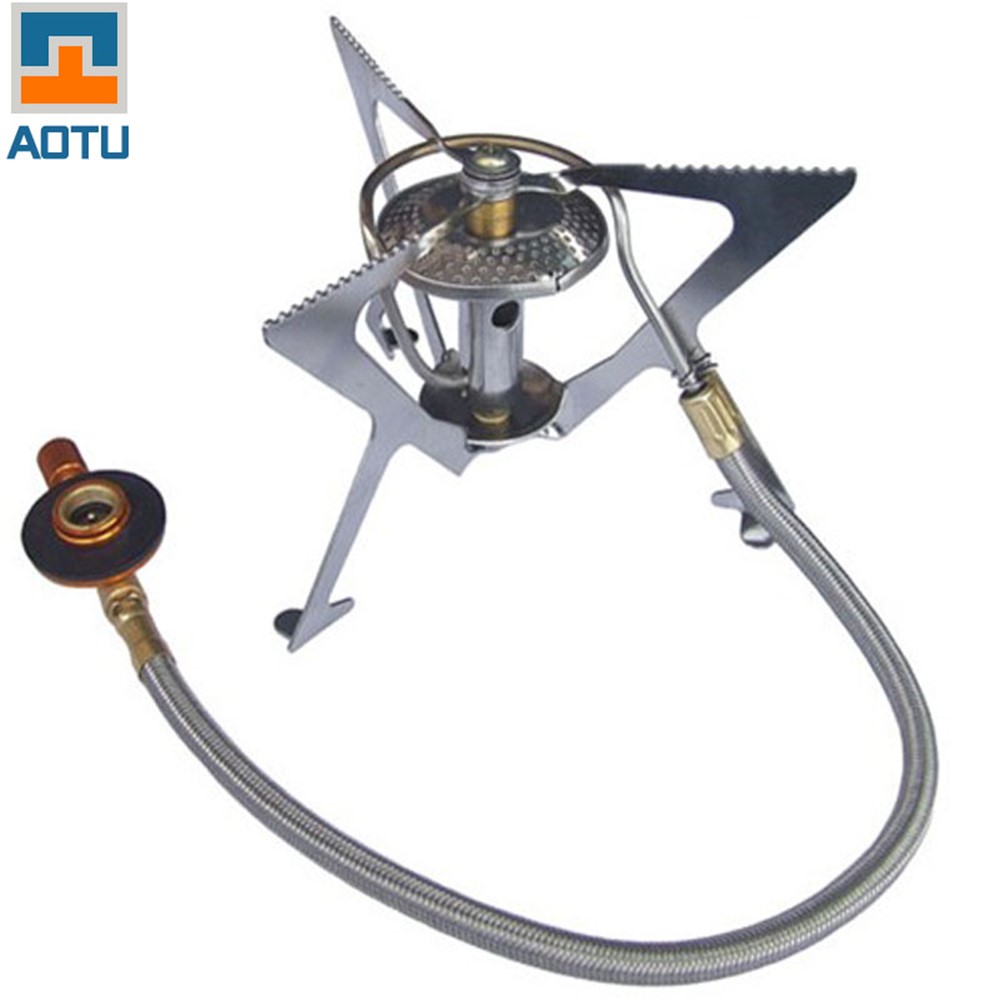AOTU AT105 Foldable Split Gas Stove Cookware for Picnic Hiking Camping-1
