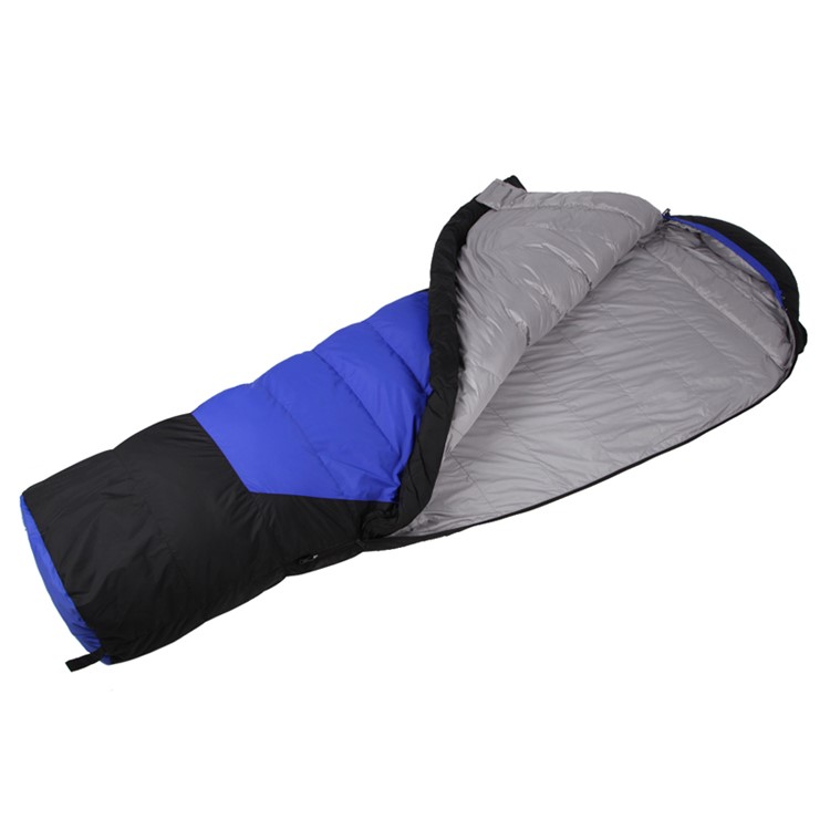 AOTU AT6105 Espessado Pato Para Baixo Saco De Dormir De Inverno Quente Splicing Espreguiçadeira Saco De Dormir - Aleatória-15