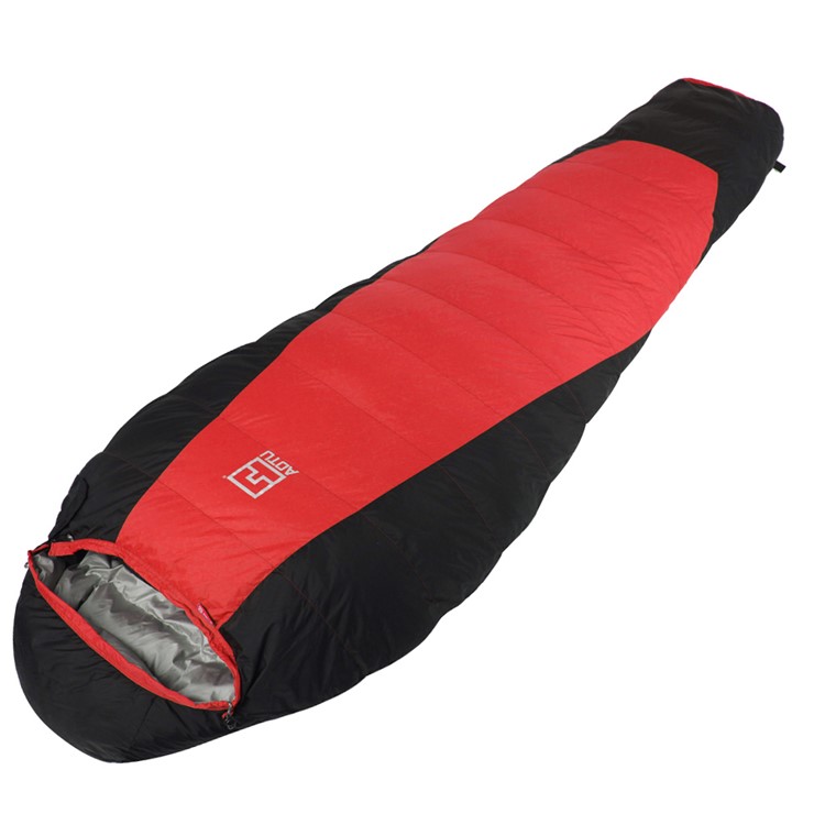 AOTU AT6105 Espessado Pato Para Baixo Saco De Dormir De Inverno Quente Splicing Espreguiçadeira Saco De Dormir - Aleatória-2