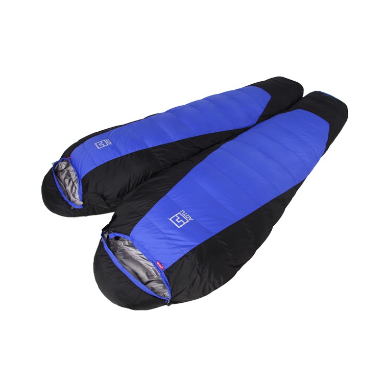 AOTU AT6105 Espessado Pato Para Baixo Saco De Dormir De Inverno Quente Splicing Espreguiçadeira Saco De Dormir - Aleatória-20