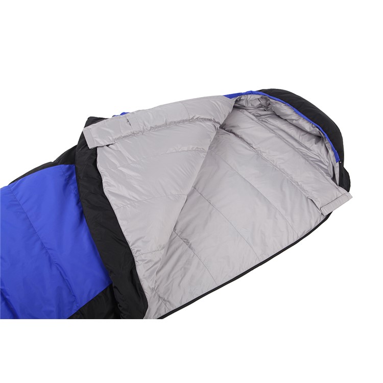 AOTU AT6105 Espessado Pato Para Baixo Saco De Dormir De Inverno Quente Splicing Espreguiçadeira Saco De Dormir - Aleatória-28