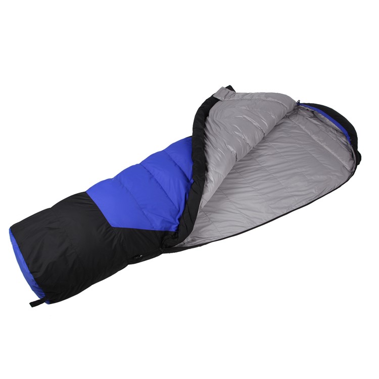 AOTU AT6105 Espessado Pato Para Baixo Saco De Dormir De Inverno Quente Splicing Espreguiçadeira Saco De Dormir - Aleatória-33