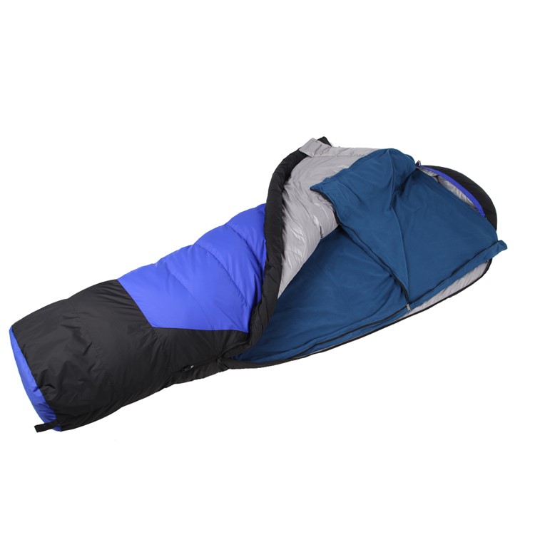 AOTU AT6105 Espessado Pato Para Baixo Saco De Dormir De Inverno Quente Splicing Espreguiçadeira Saco De Dormir - Aleatória-38