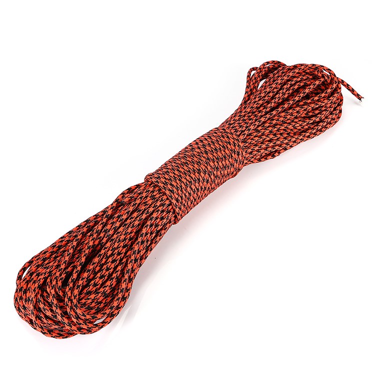 CTSmart 31M Tensile Strength Strong Parachute Cord - Black / Red-1