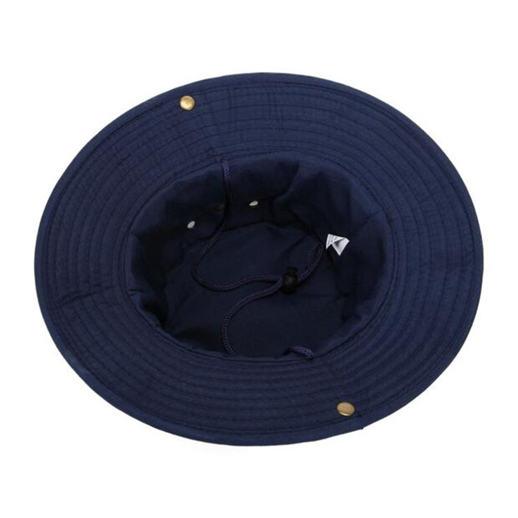 CTSMART Outdoor Camping Hiking Fishing Bucket Visor Cap for Men and Women - Blue-2