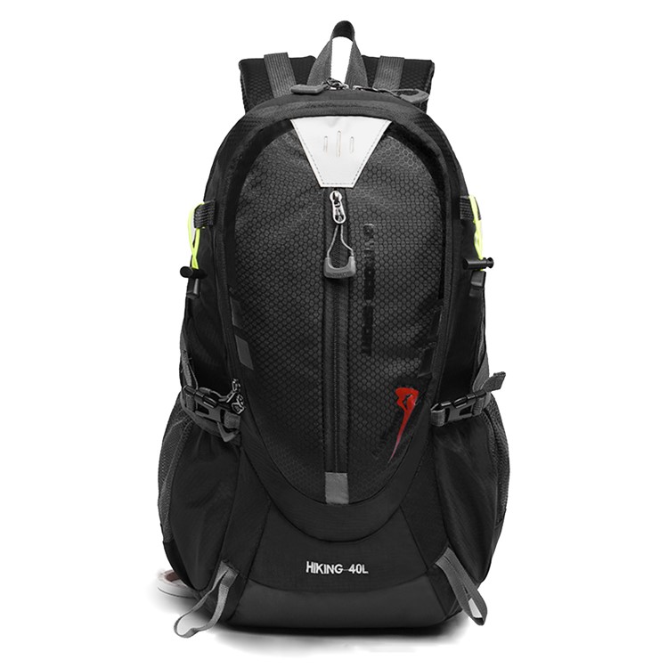 AOFENG 8989 Multi-functional 40L Outdoor Sports Hiking Riding Camping Climbing Backpack - Black-1