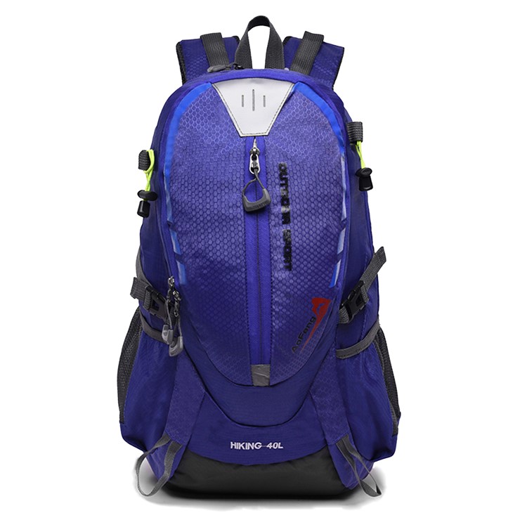 AOFENG 8989 Multi-functional 40L Outdoor Sports Backpack Hiking Riding Camping Climbing Knapsack - Blue-1