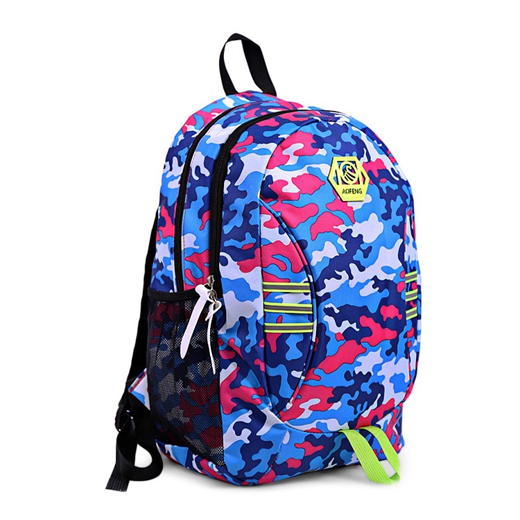 AOFENG 019 Multi-functional Outdoor Sports Hiking Riding Camping Climbing Camouflage Backpack - Red-5