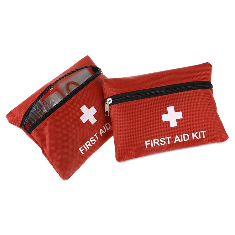 2Pcs/Set 13-in-1 Medical Emergency Bag First Aid Kit Pack Travel Survival Treatment Rescue Pouch-1