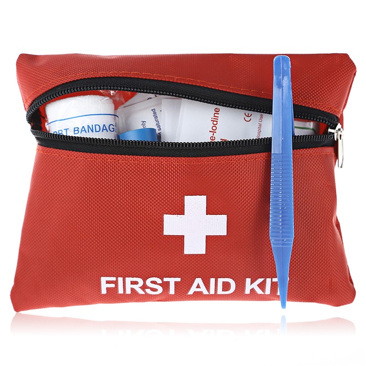 2Pcs/Set 13-in-1 Medical Emergency Bag First Aid Kit Pack Travel Survival Treatment Rescue Pouch-3