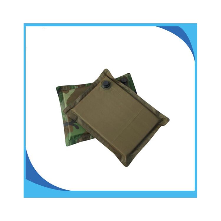 Camouflage Pattern Portable Camping Travel Seat Mat Inflatable Cushion, Size: 31 x 40 x 3cm - Style B-2