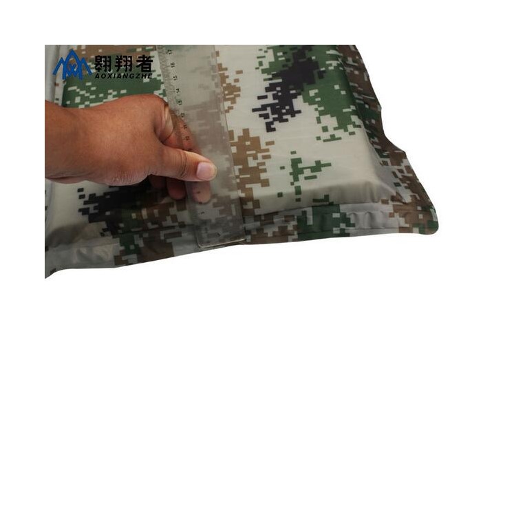 Camouflage Pattern Portable Camping Travel Seat Mat Inflatable Cushion, Size: 31 x 40 x 3cm - Style B-6